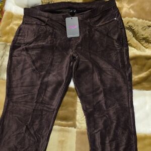 Okko Dark Brown Corduroy Pants